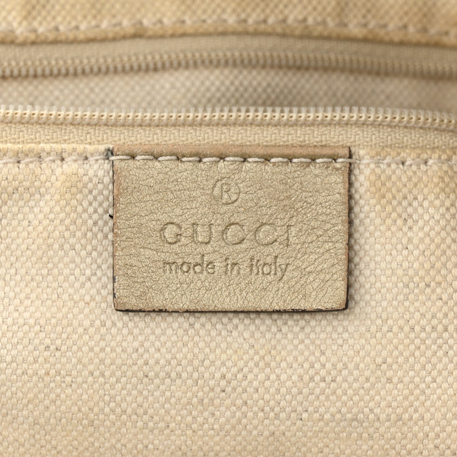 Gucci Monogram Margaux Calfskin Medium Sukey Top Handle Bag Beige Ebony Mystic White 6 of 17