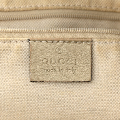 Gucci Monogram Margaux Calfskin Medium Sukey Top Handle Bag Beige Ebony Mystic White 6 of 17