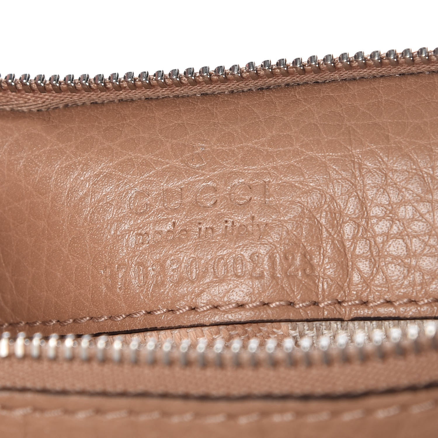 Gucci Cellarius Calfskin Large Bamboo Daily Top Handle Bag Camelia 6 of 11