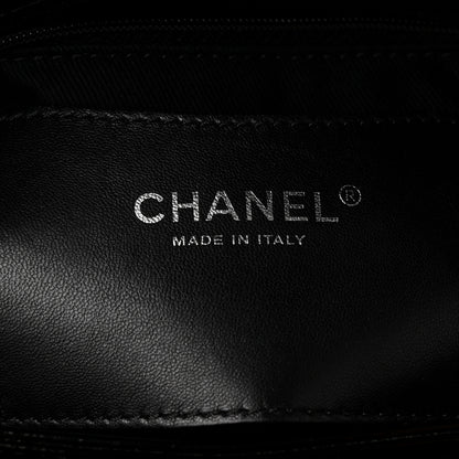 Chanel Patent Quilted Large Just Mademoiselle Bowling Bag Black 6 of 10
