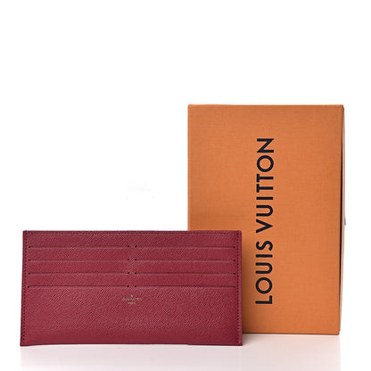 Louis Vuitton Calfskin Felicie Card Holder Insert Fuchsia 7 of 7