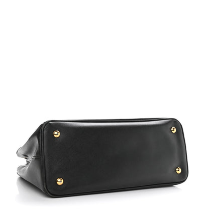 Prada Saffiano Lux Medium Tote Black 4 of 14