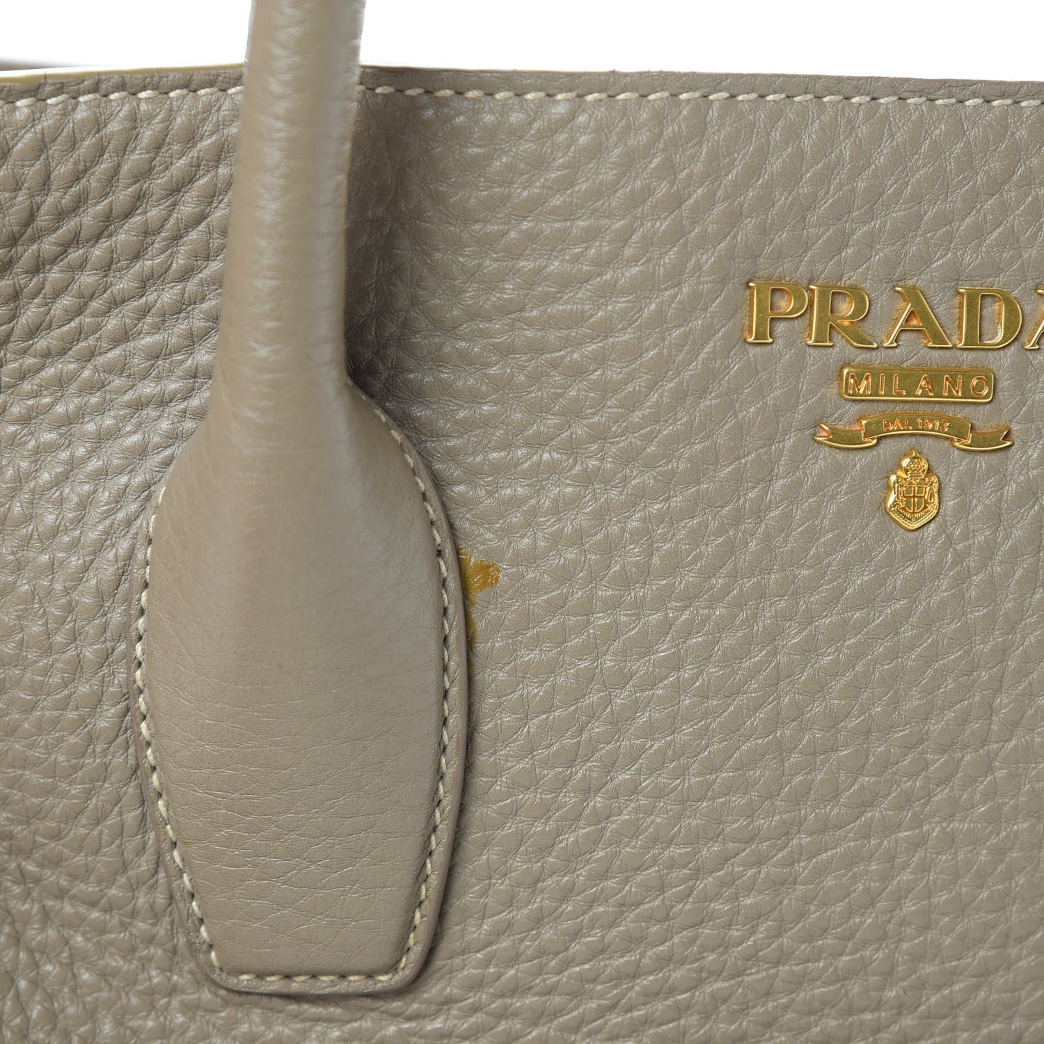 Prada Vitello Daino Tote Argilla 17 of 17
