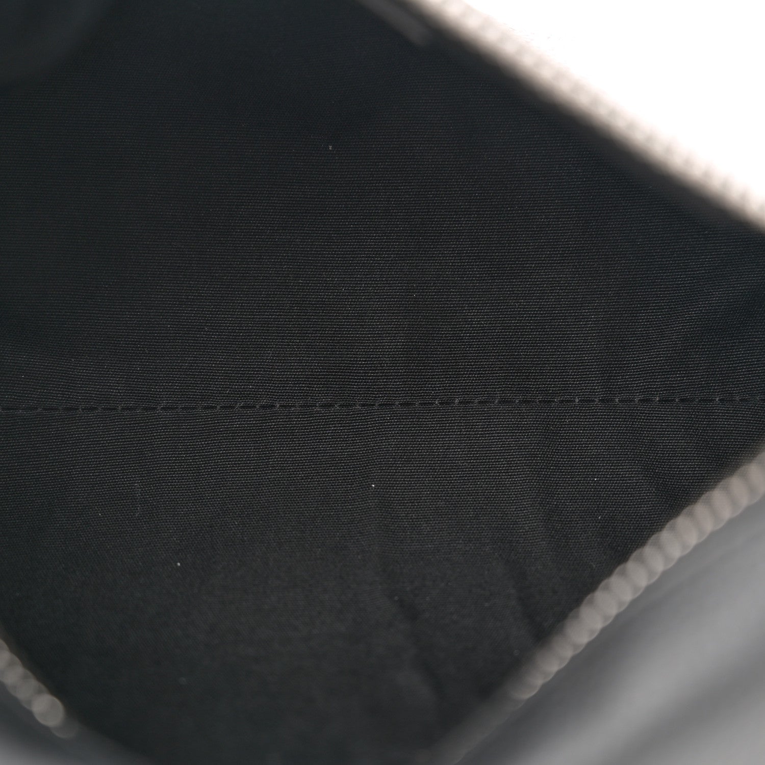 Christian Dior HOMME Grained Calfskin Mens Roller Pouch Black 5 of 10