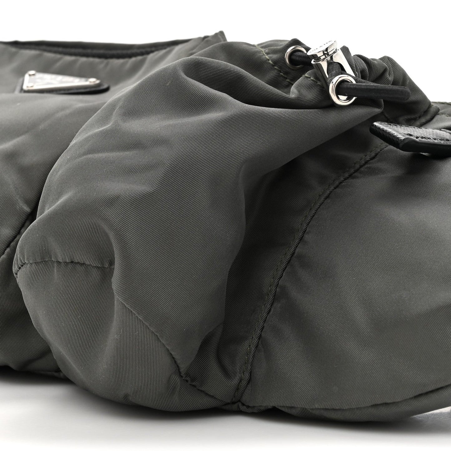 Tessuto Nylon Multipocket Belt Bag Grey