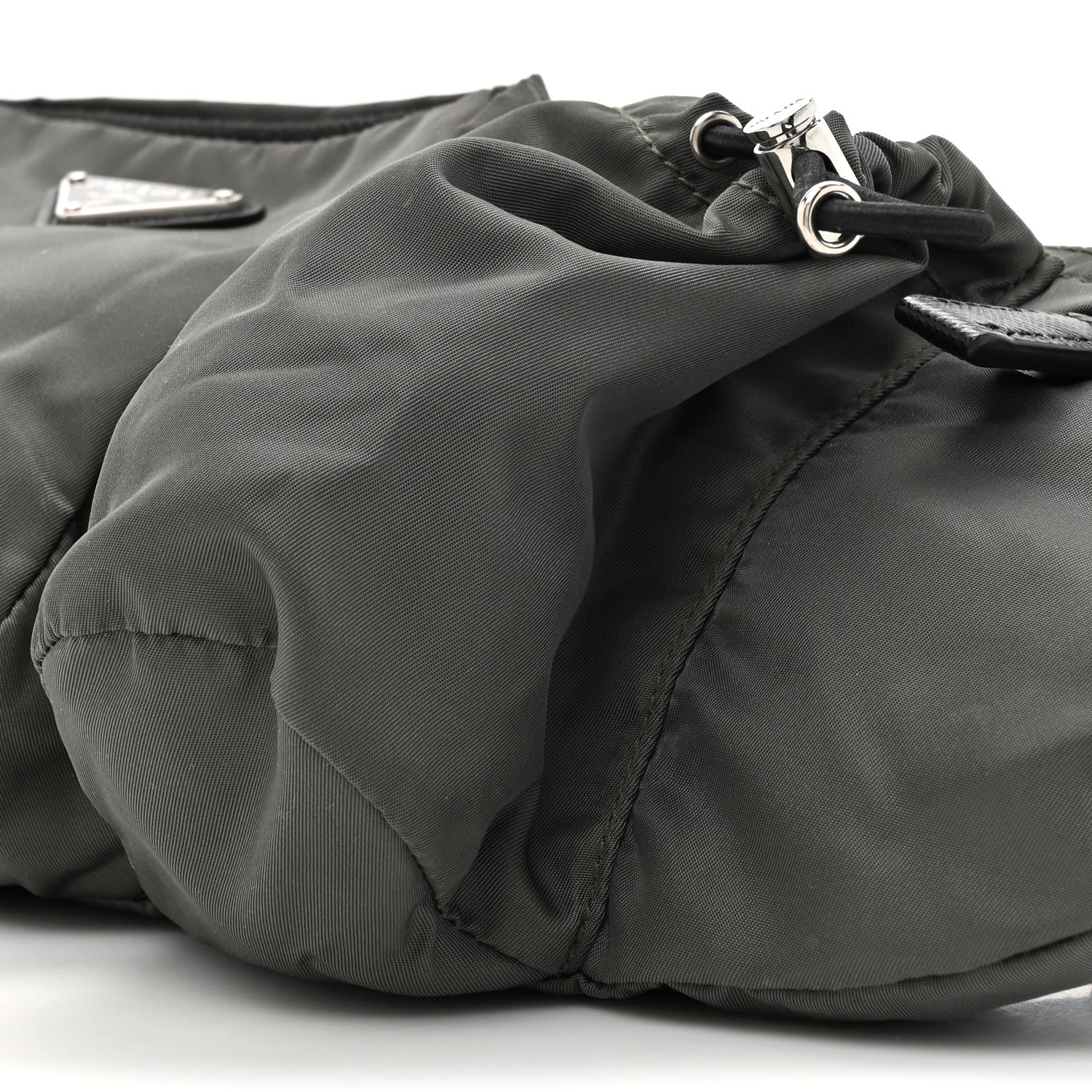 Prada Tessuto Nylon Multipocket Belt Bag Grey 8 of 10