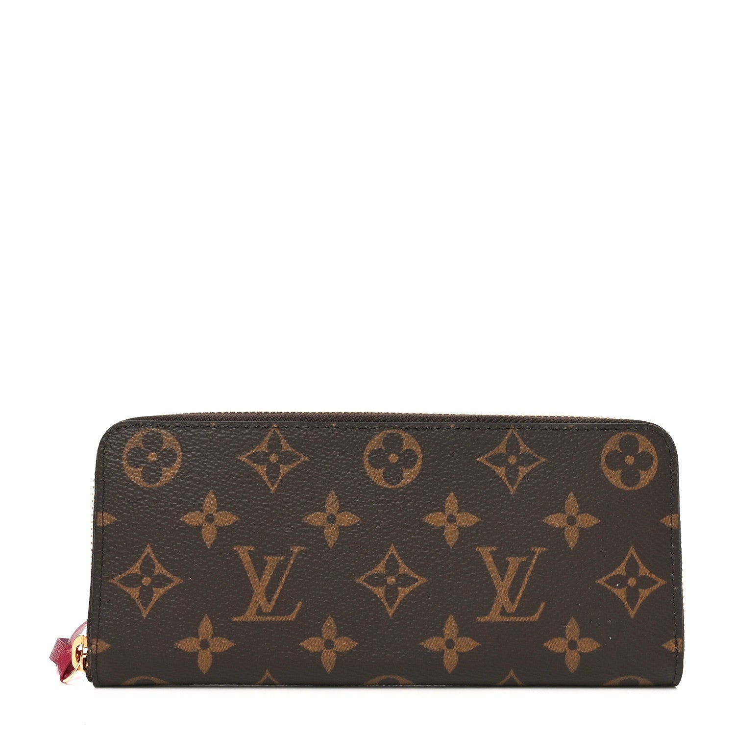 Louis Vuitton Monogram Clemence Wallet Fuchsia 1 of 7