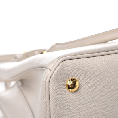 Prada Saffiano Lux Medium Tote Talco 13 of 14