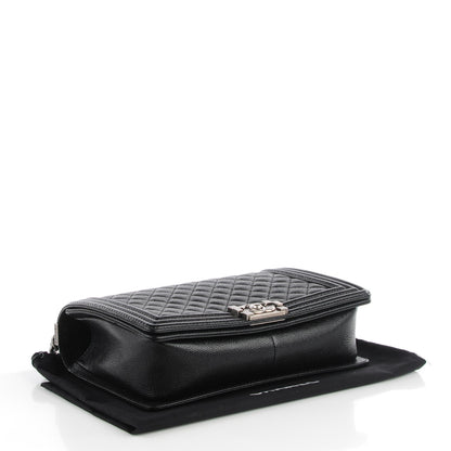 Chanel Caviar Quilted New Medium Boy Flap Black 4 of 9