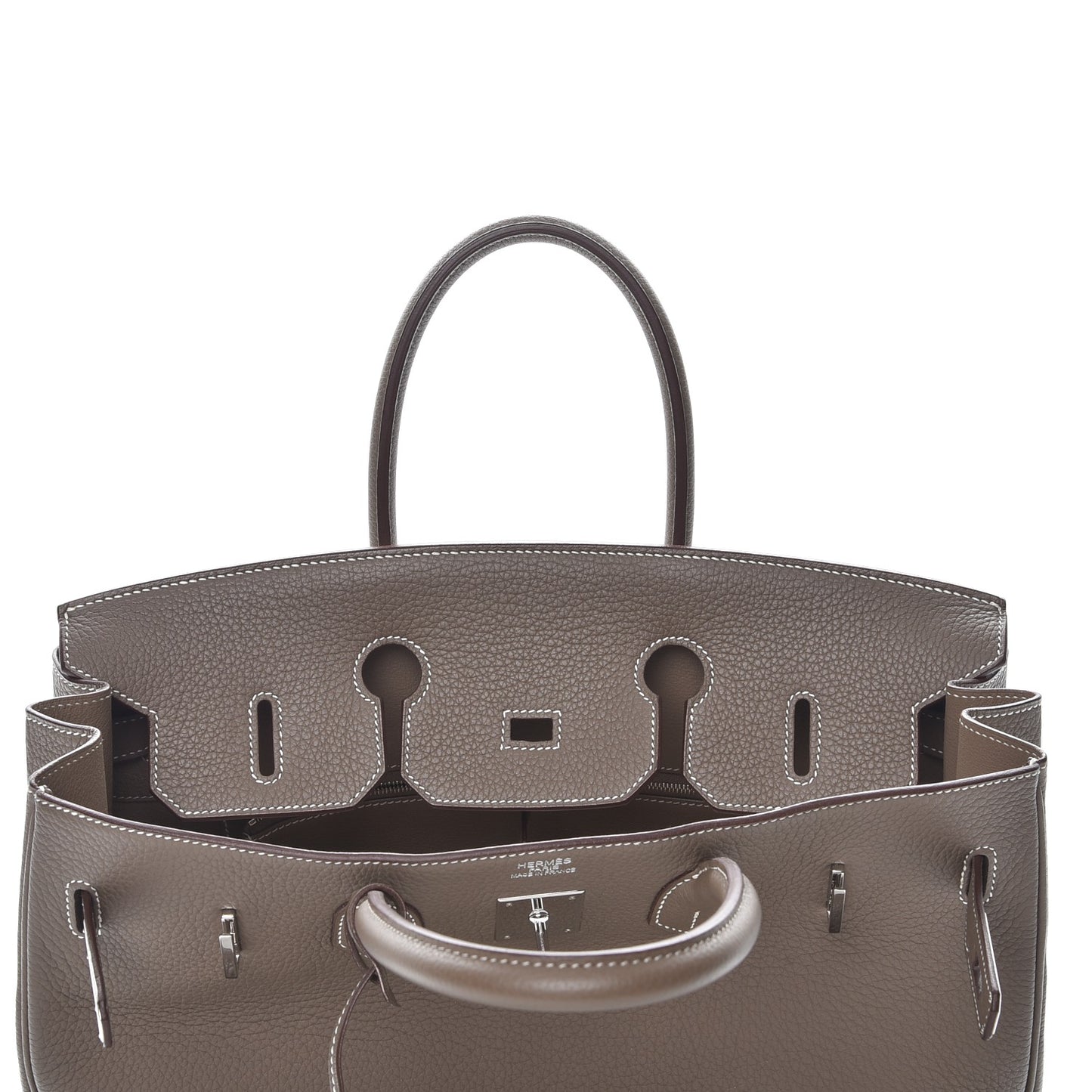 Taurillon Clemence Birkin 35 Etoupe