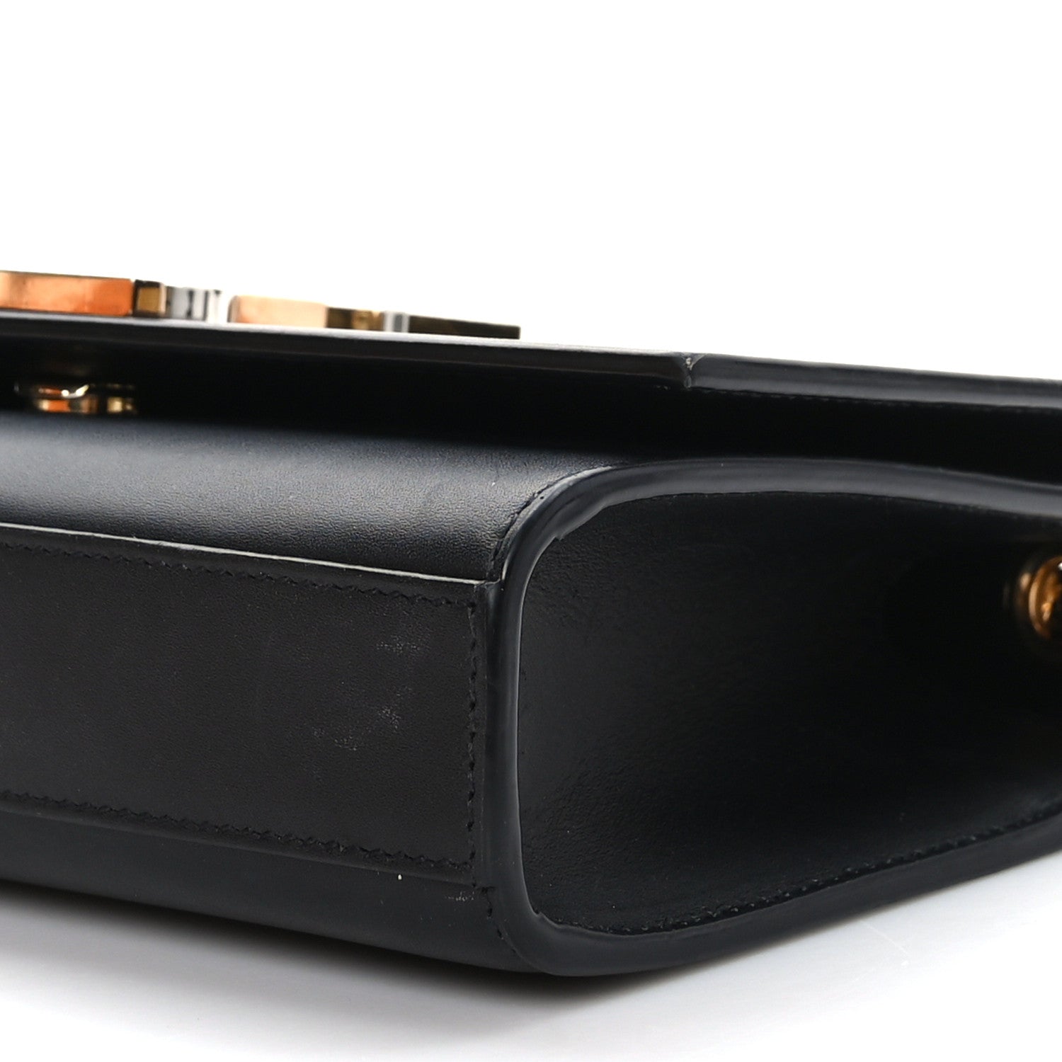 Saint Laurent Calfskin Small Monogram Kate Satchel Black 8 of 9