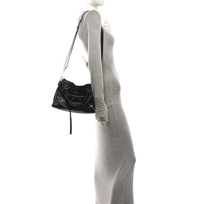 Balenciaga Agneau Arena Silver Hardware Small Le City Black 2 of 10