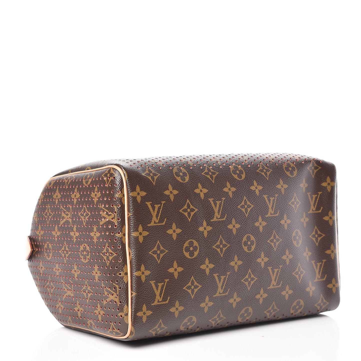 Monogram Perforated Speedy 30 Orange