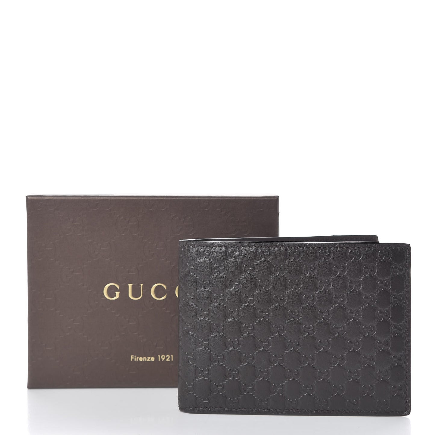 Microguccissima Bi-Fold Wallet Testa di Moro