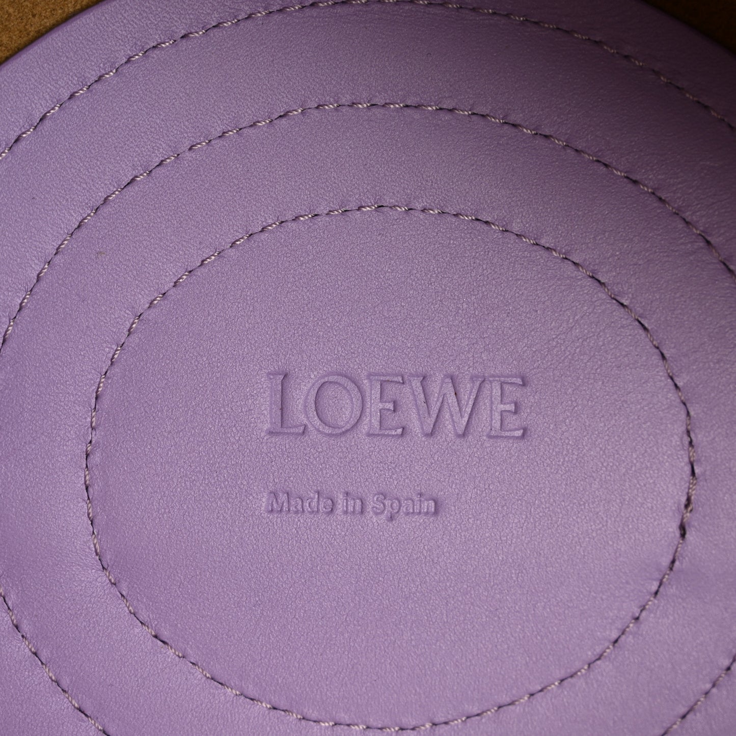 Shiny Nappa Calfskin Paseo Bag Light Mauve