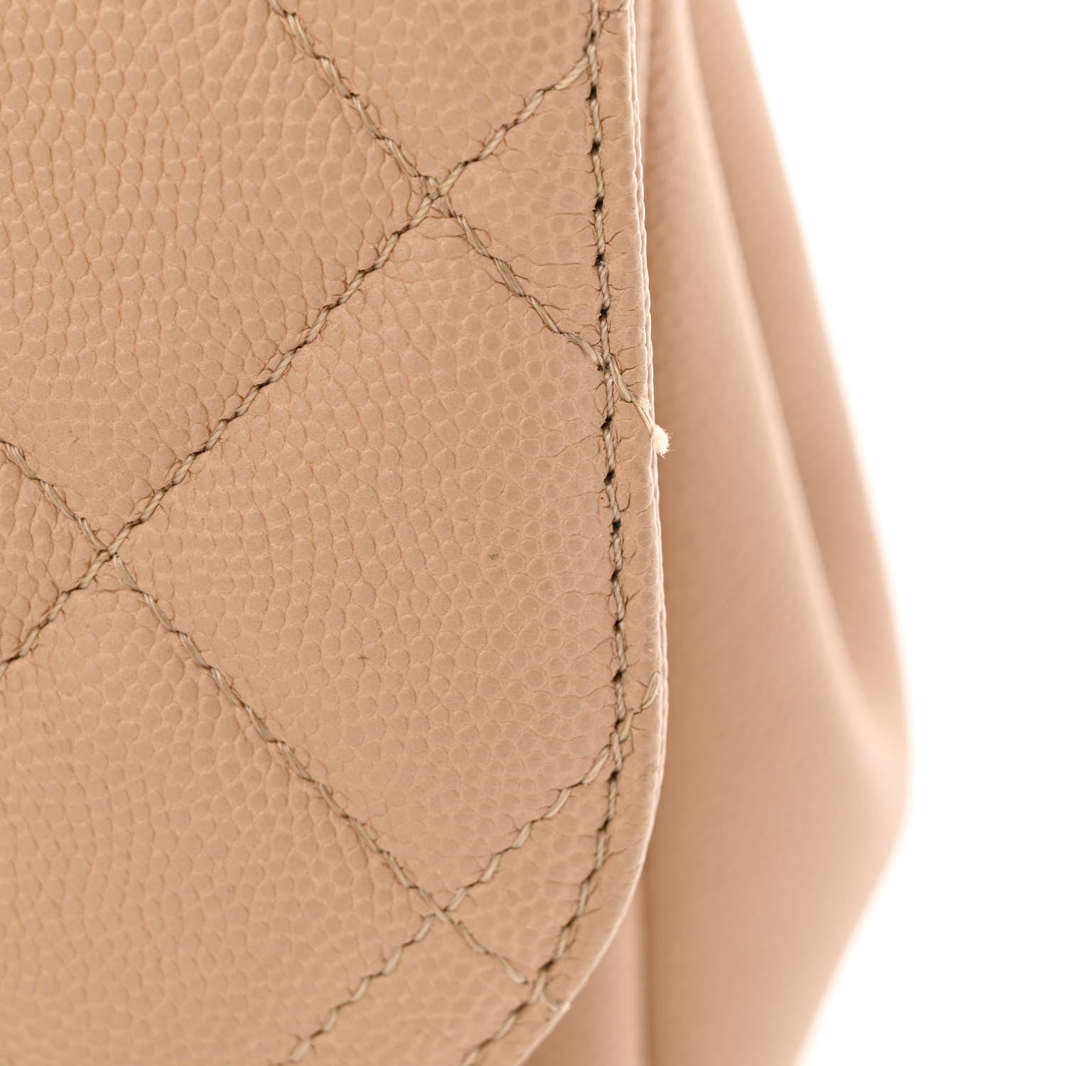 Chanel Caviar Quilted Medium Business Affinity Flap Beige 11 of 12
