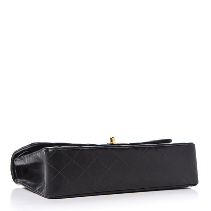 Chanel Lambskin Quilted Medium Double Flap Black 4 of 11