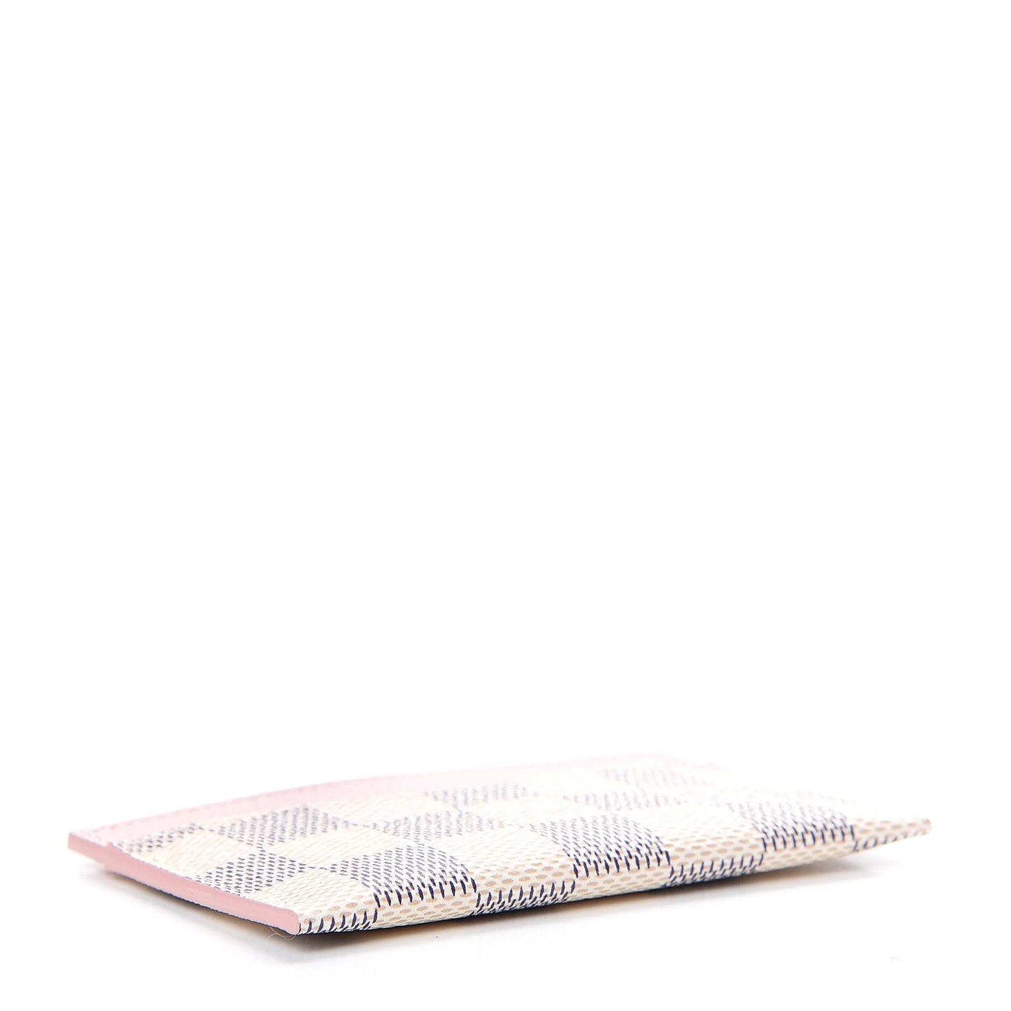 Damier Azur Daily Card Holder Rose Ballerine