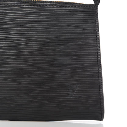Louis Vuitton Epi Pochette Accessories 24 Black 9 of 12