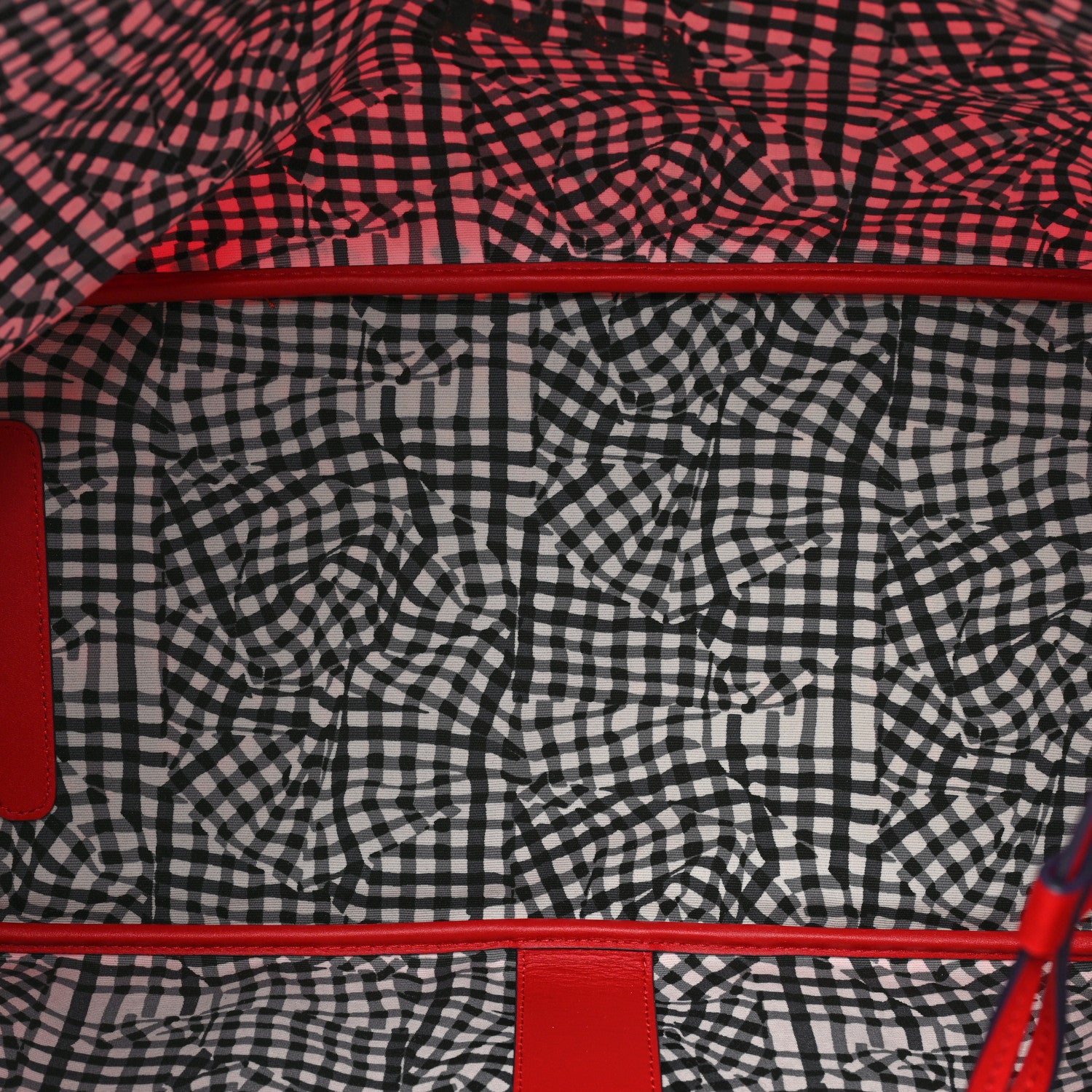 MCM Visetos Large Liz Reversible Shopper Tote Ruby Red 8 of 15