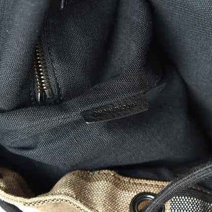 Burberry Canvas Mega Check Korbin Backpack Camel 8 of 13