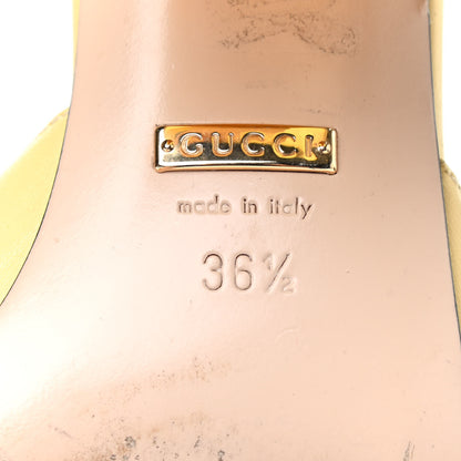 Gucci Nappa Horsebit 75mm Slide Sandals 36.5 Burro 7 of 10