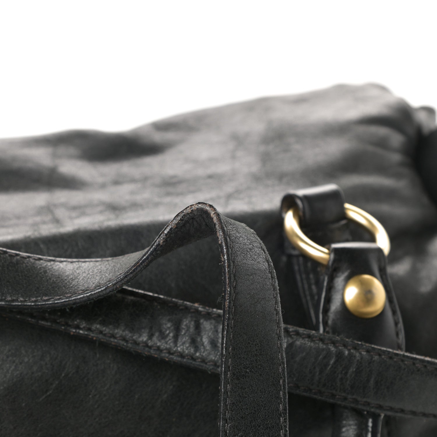 Miu Miu Soft Calfskin Small Bow Bag Black 14 of 16