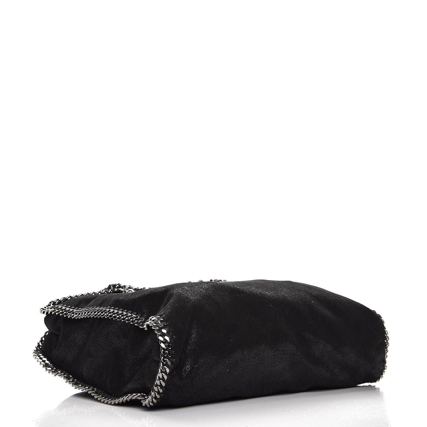 Stella McCartney Shaggy Deer Big Falabella Tote Black 4 of 8