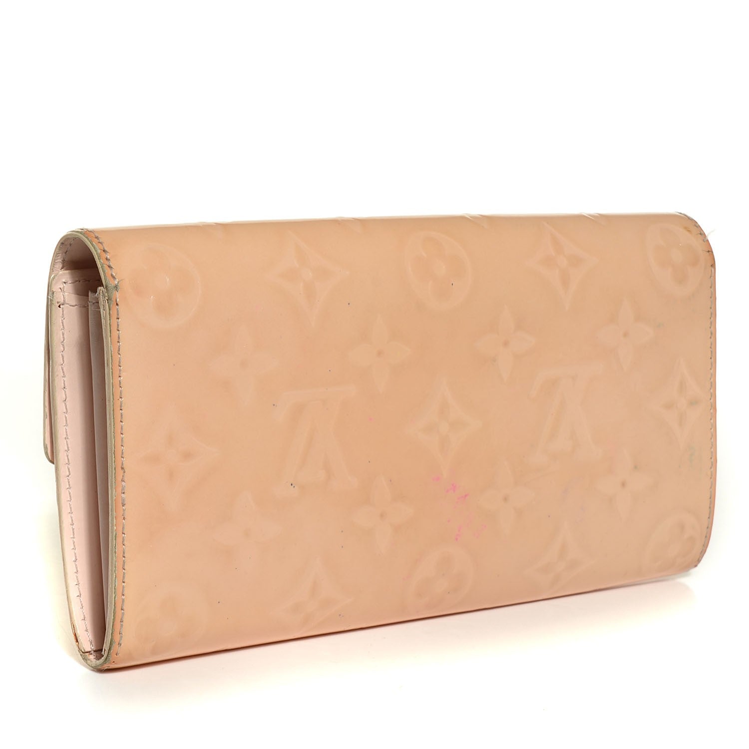 Louis Vuitton Vernis Sarah Wallet Noisette 3 of 7