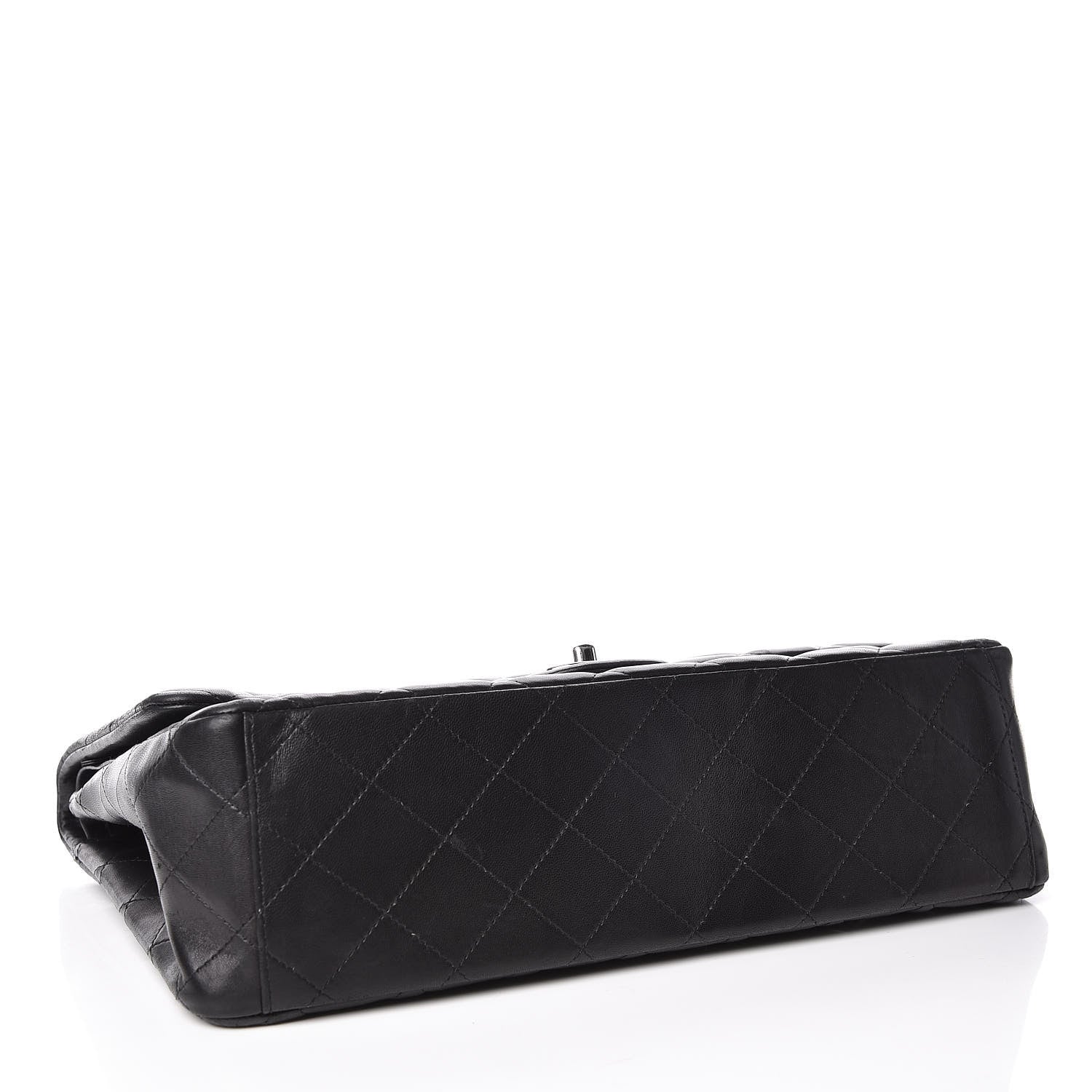 Chanel Lambskin Quilted Maxi Double Flap Black 4 of 18