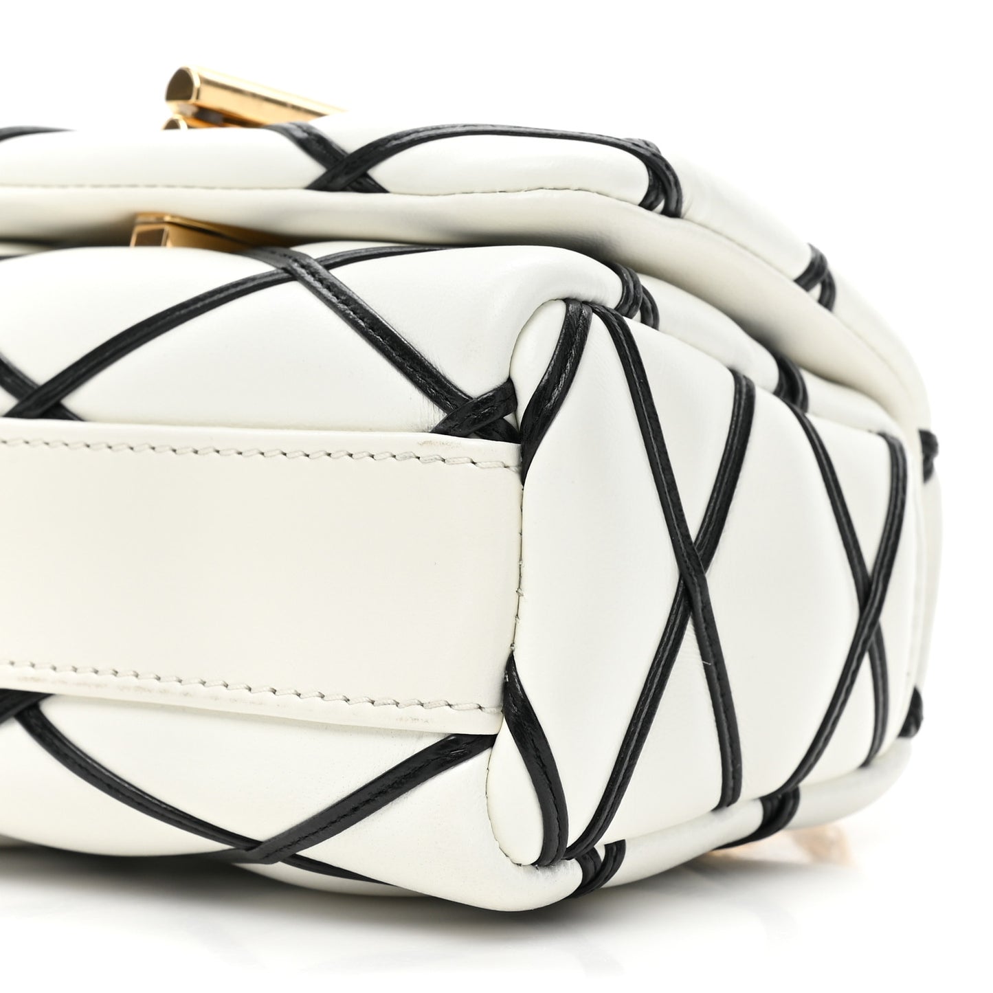 Lambskin Malletage Pico GO-14 White Black