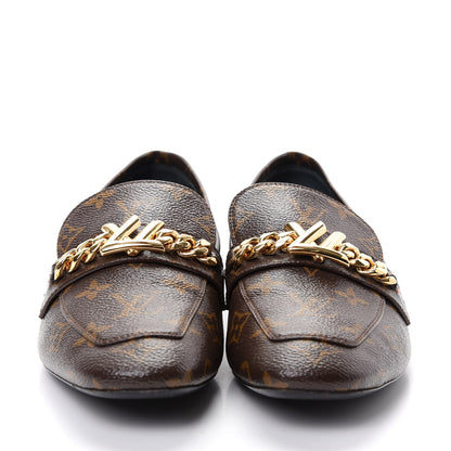Louis Vuitton Monogram Upper Case Flat Loafer 40 2 of 10