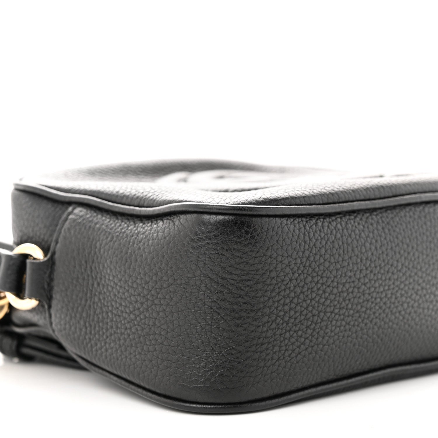 Gucci Pebbled Calfskin Small Soho Disco Bag Black 9 of 12