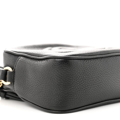 Gucci Pebbled Calfskin Small Soho Disco Bag Black 9 of 12