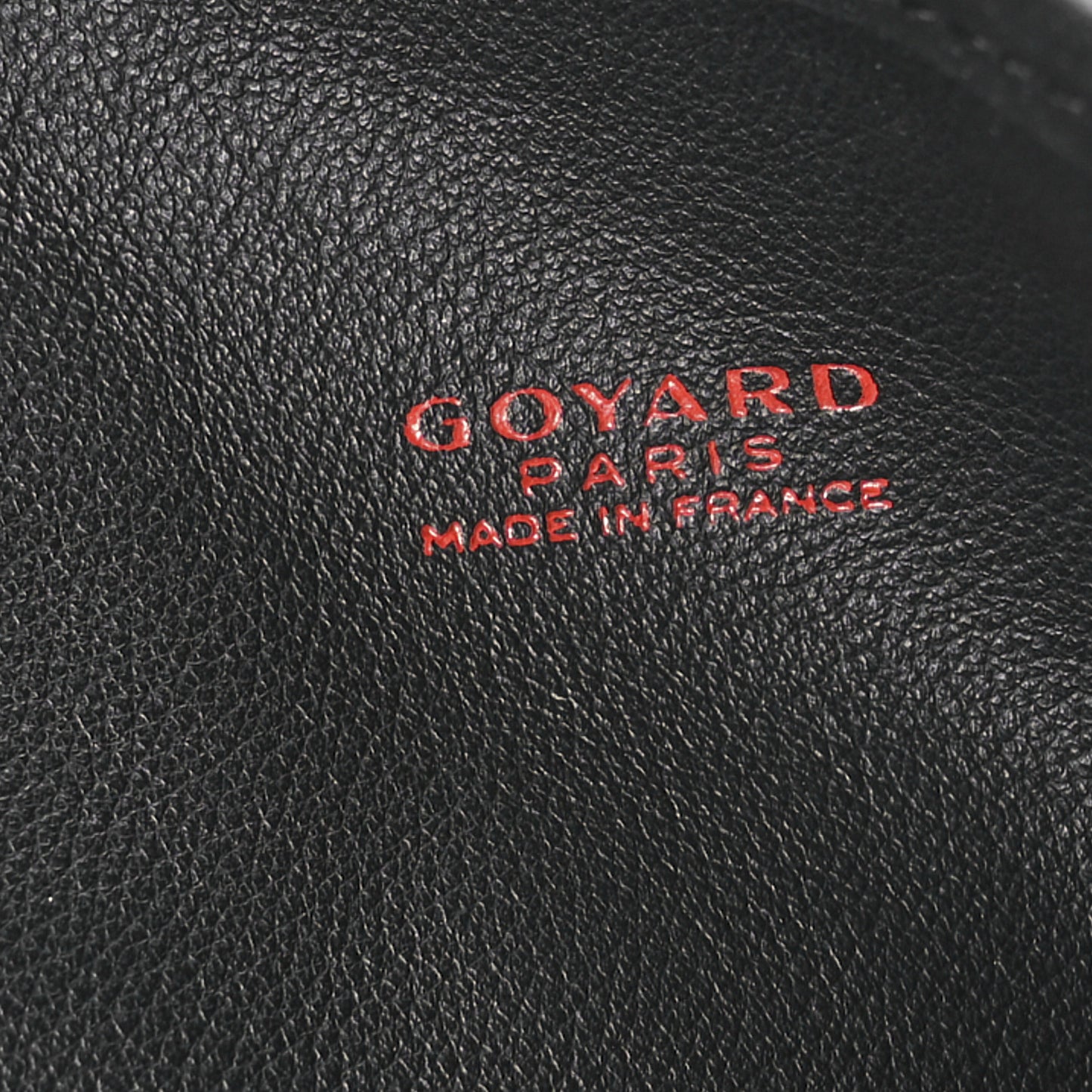 Goyardine Reversible Mini Anjou Black