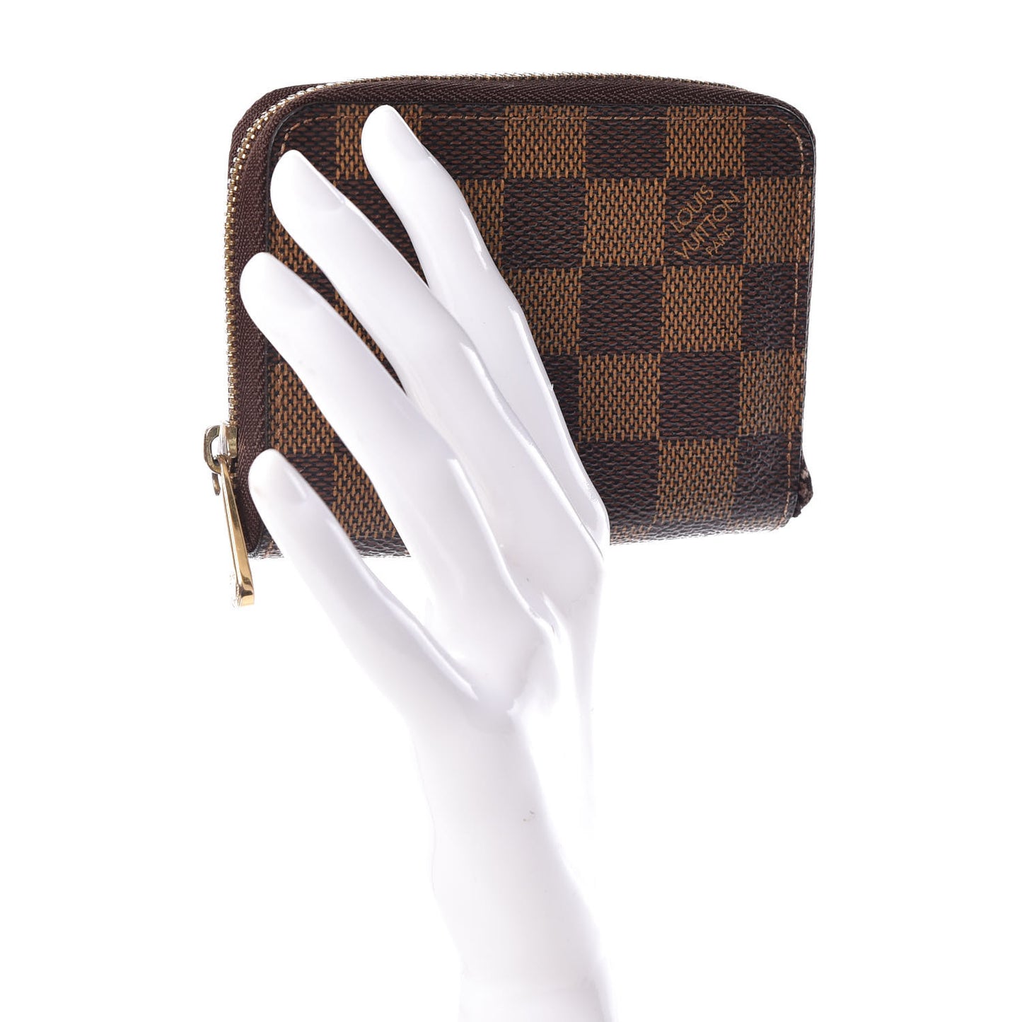 Damier Ebene Zippy Coin Purse