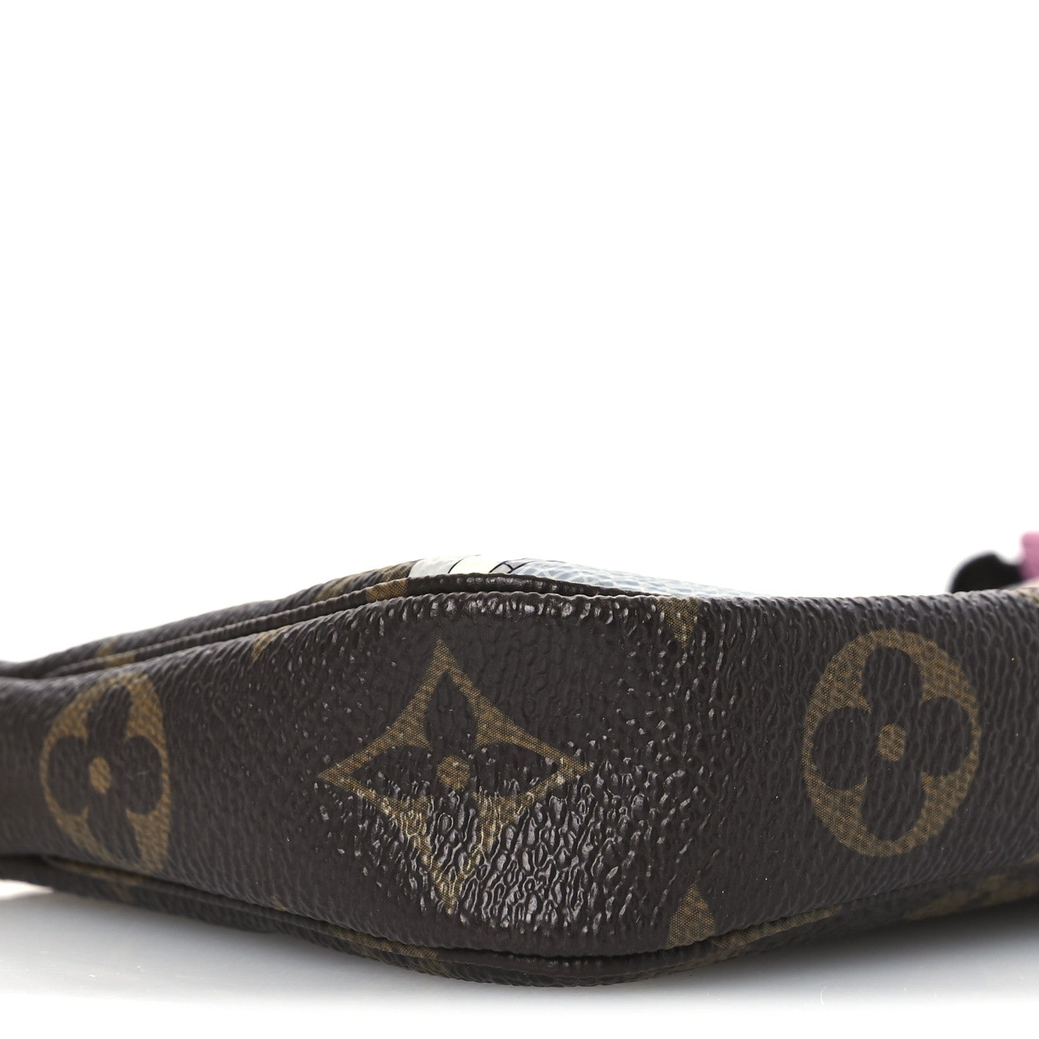 Louis Vuitton Monogram 2022 Christmas Animation Paris Mini Pochette Accessories Pink 9 of 13