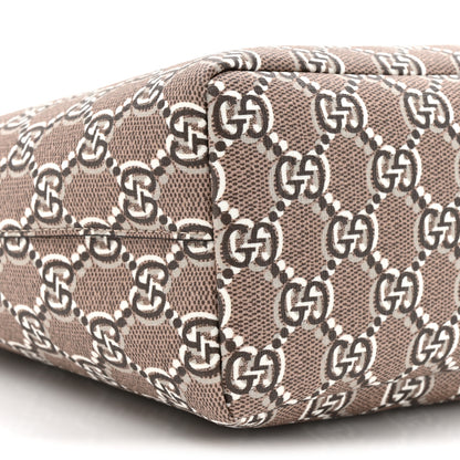 Gucci GG Shadow Monogram Super Mini Ophidia Shoulder Bag Taupe 10 of 10