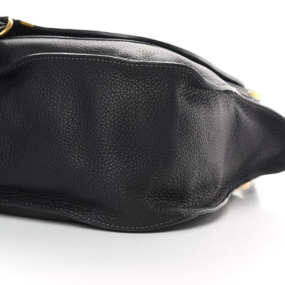 Chloe Calfskin Large Marcie Satchel Black 10 of 12