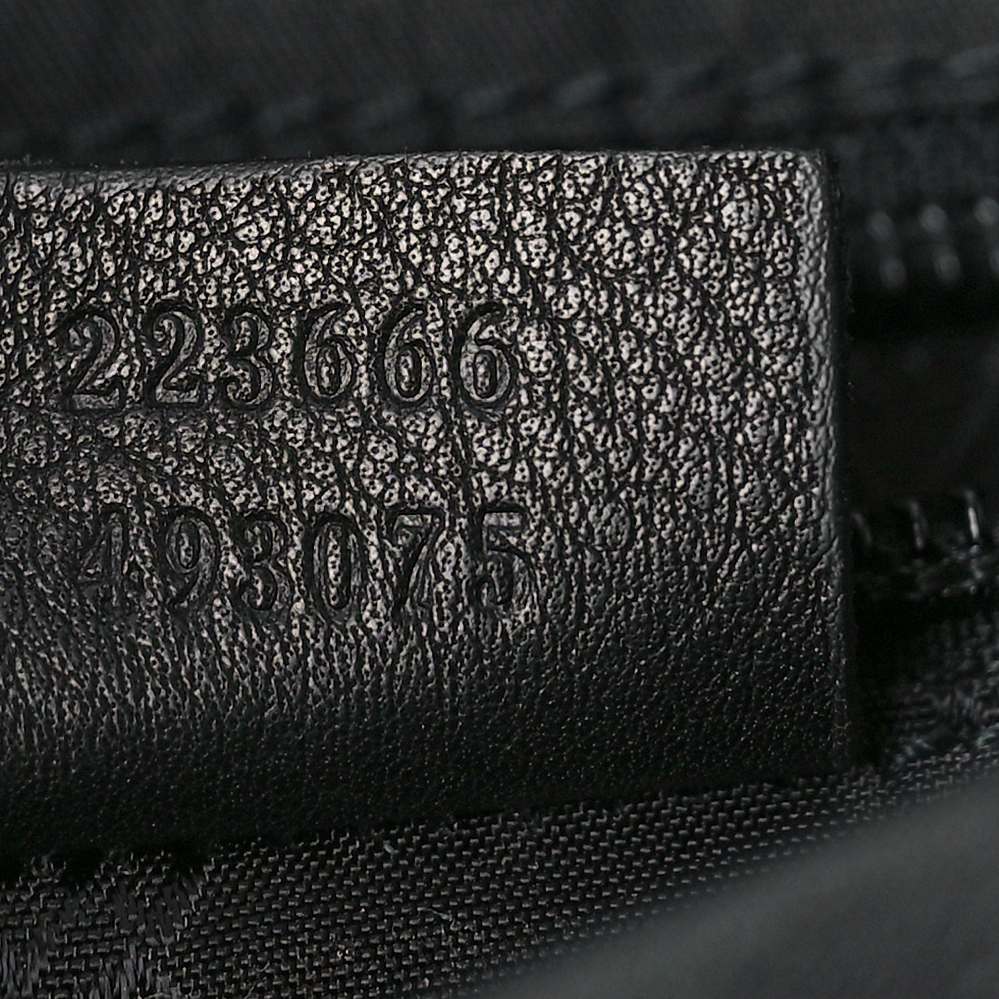 Guccissima Small Flap Messenger Bag Black