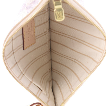 Louis Vuitton Damier Azur Neverfull PM Pochette 4 of 5