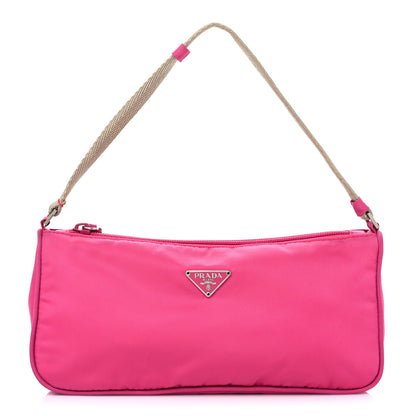 Prada Tessuto Nylon Sport Pochette Peonia 1 of 8