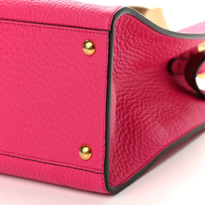Fendi Cuoio Romano Selleria Medium Peekaboo X-Lite Fuxia 9 of 9