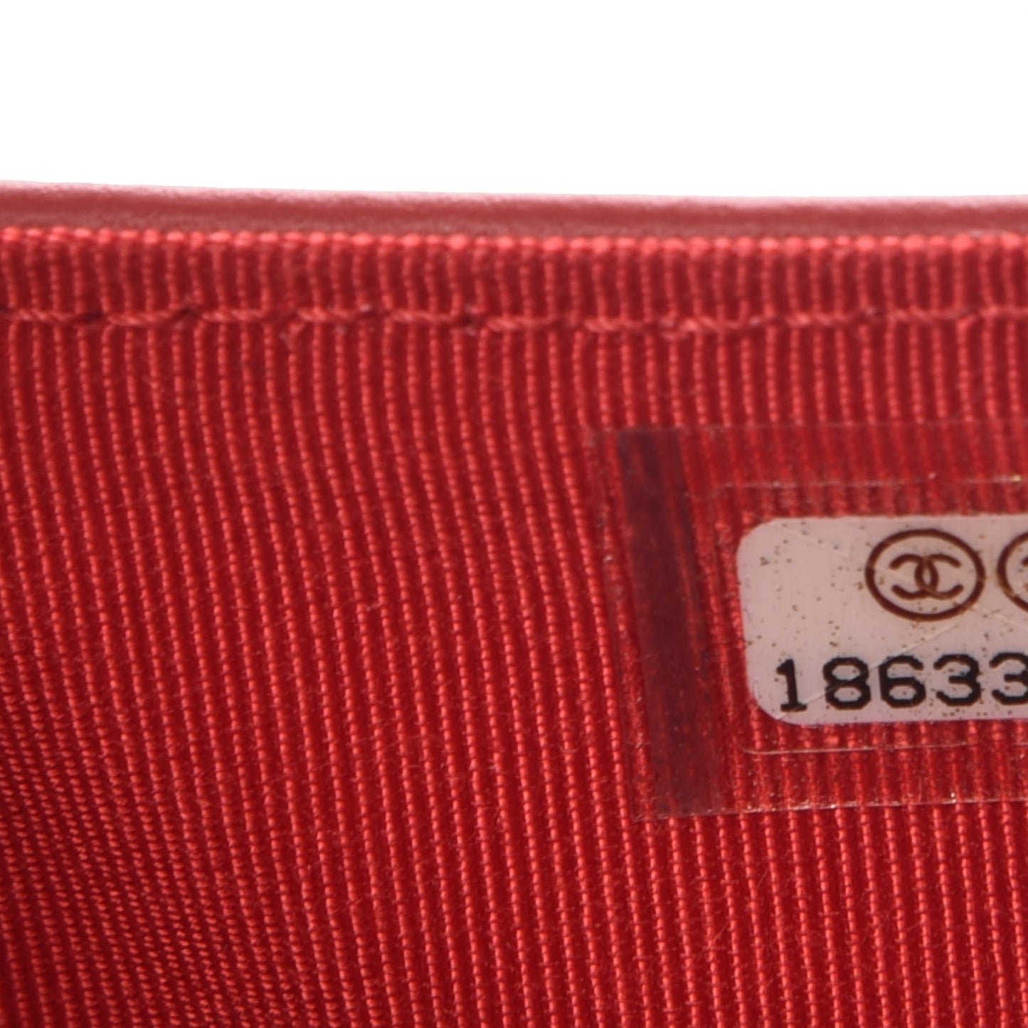 Caviar Quilted Large Flap Wallet Red