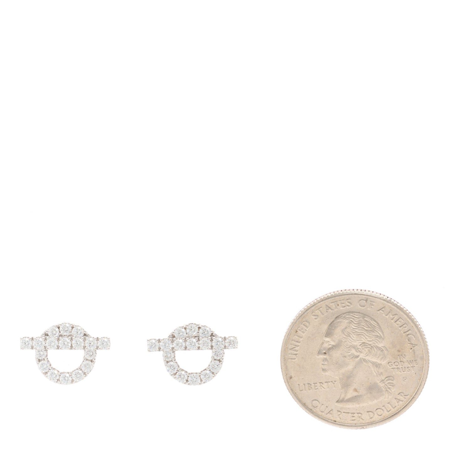 18K White Gold Diamond Finesse Earrings