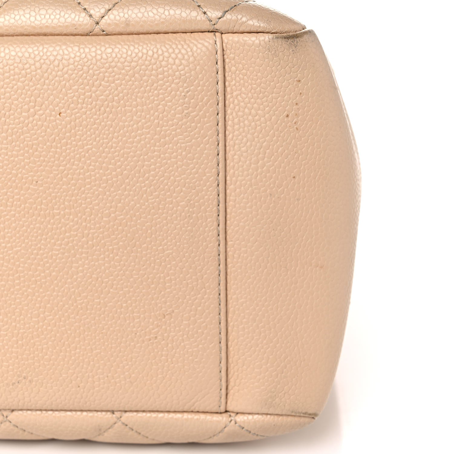 Chanel Caviar Quilted Grand Shopping Tote GST Beige Clair 19 of 32