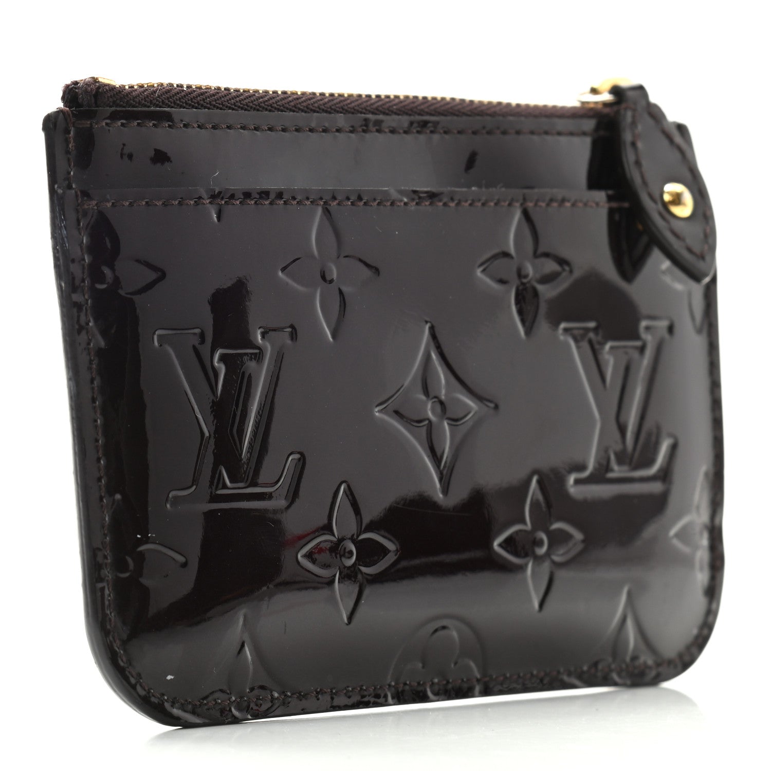 Louis Vuitton Vernis Key Pouch Amarante 3 of 6