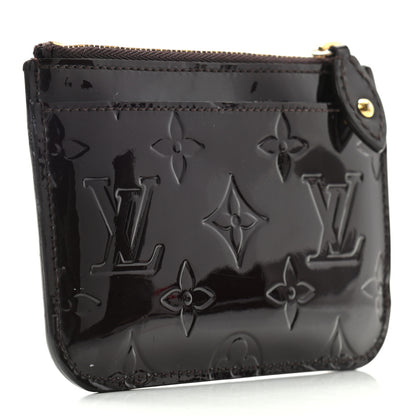 Louis Vuitton Vernis Key Pouch Amarante 3 of 6