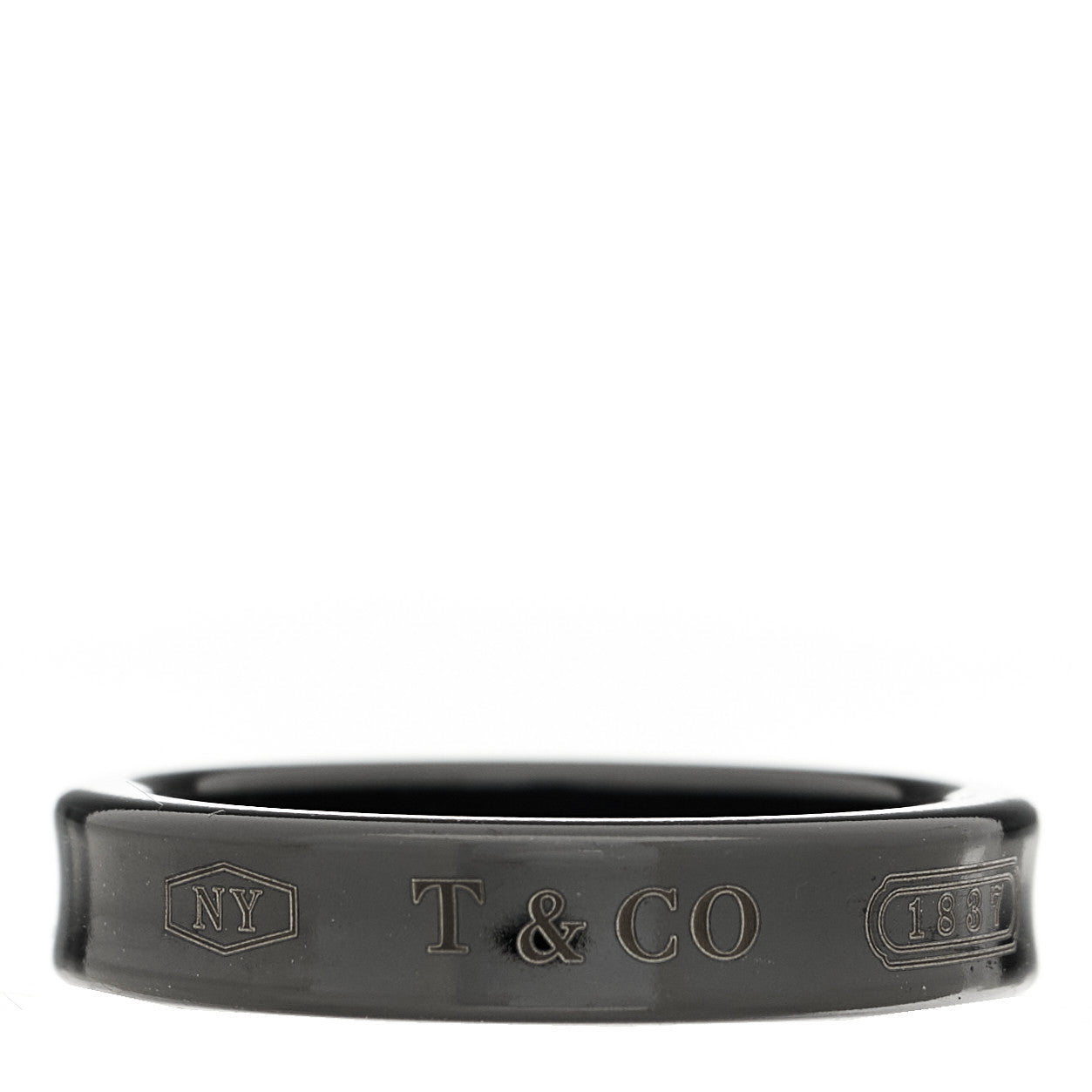 Titanium 1837 Narrow Band Ring 50 5.25