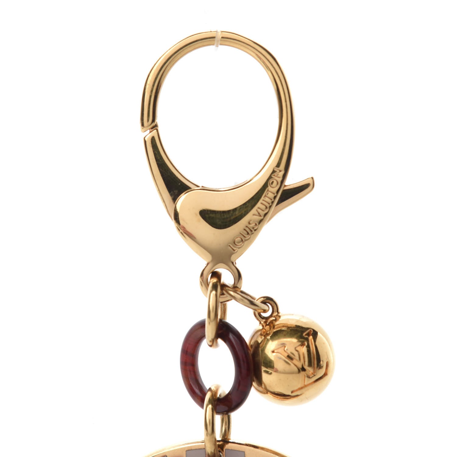 Louis Vuitton Rayures Bag Charm Purple 3 of 3